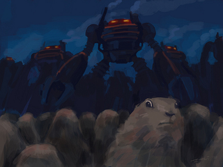 Illustration for article titled Winners Of The Robot Art Contest!
